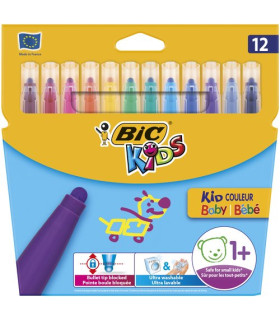 ROTUL.BIC KID COULEUR BABY CAJA 12