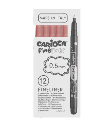 ROTUL. CARIOCA FINELINER ROSA