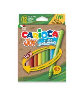 ROTUL.CARIOCA JOY ECO ESTUCHE 12