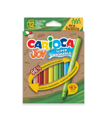 ROTUL.CARIOCA JOY ECO ESTUCHE 12