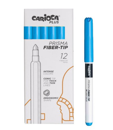 ROTUL.CARIOCA PLUS CAJA 12 AZ CLARO