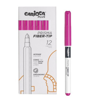 ROTUL.CARIOCA PLUS CAJA 12 FUCSIA