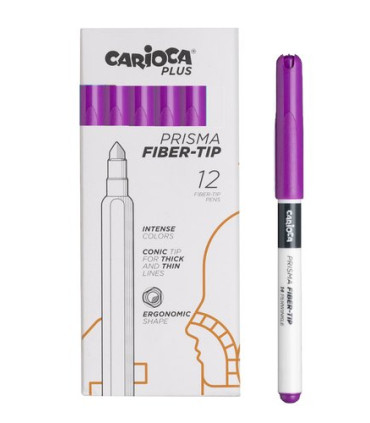 ROTUL.CARIOCA PLUS CAJA 12 PERVINCA