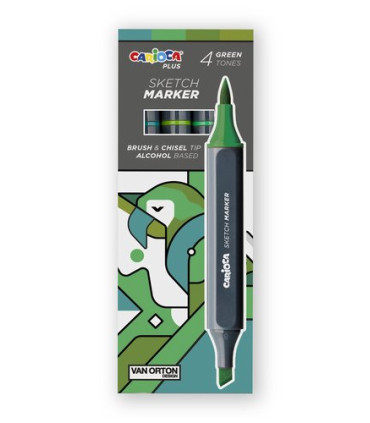 ROTUL.CARIOCA PLUS DOBLE P.COL.VERDES C/