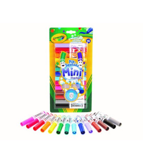 ROTUL.CRAYOLA LAVABLE MINI CAJA 14