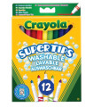 ROTUL.CRAYOLA LAVABLE SUPER CAJA 12