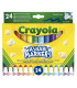 ROTUL.CRAYOLA LAVABLE P.MAXI CAJA 24