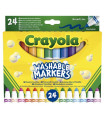 ROTUL.CRAYOLA LAVABLE P.MAXI CAJA 24