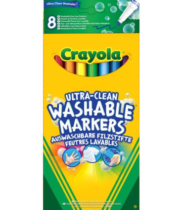 ROTUL.CRAYOLA LAVABLE P.MAXI CAJA 12