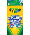 ROTUL.CRAYOLA LAVABLE P.MAXI CAJA 12