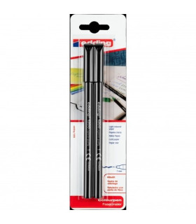 ROTUL.EDDING 1200  NEGRO BLISTER 2