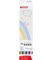 ROTUL.EDDING 1200 GLITTER PASTEL EST.4