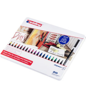 ROTUL.EDDING 1300 CAJA METAL de 20