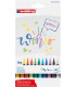 ROTUL.EDDING 1340 BRUSHPEN GLITTER E.10
