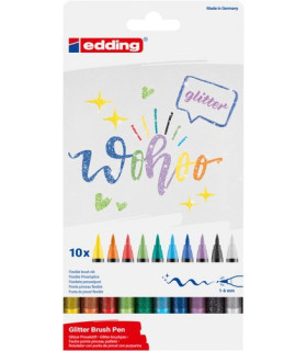 ROTUL.EDDING 1340 BRUSHPEN GLITTER E.10