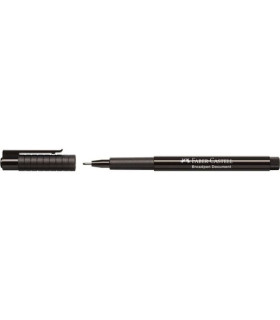 ROTUL.FABER-CASTELL BROADPEN NEGRO