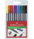 ROTULADOR FABER GRIP FINEPEN ESTUCHE 10