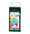 ROTULADOR FABER CASTELL PITT PEN B/6