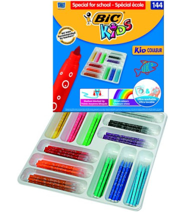 ROTUL.BIC KID COULEUR CLASS PACK de 144