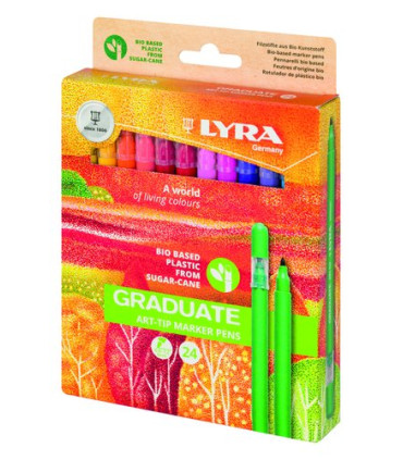 ROTUL.FIBRA LYRA GRADUATE ART TIP E/24