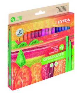 ROTUL.FIBRA LYRA GRADUATE ART TIP E/36