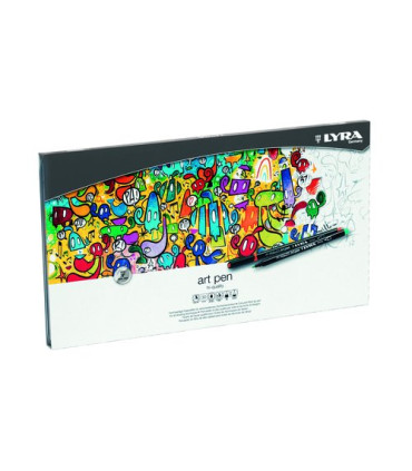 ROTUL.FIBRA LYRA HI-QUALITY ART PEN C/30