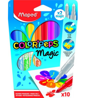 ROTUL.MAPED COLOR PEPS MAGIC ESTUCHE 10