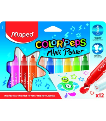 ROTUL.MAPED COLOR´PEPS MINI JUMBO E.12