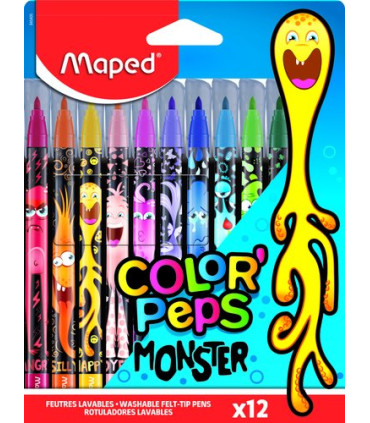 ROTUL. MAPED COLOR´PEPS MONSTER EST. 12