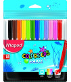 ROTUL.MAPED COLOR´PEPS OCEAN ESTUCHE 12