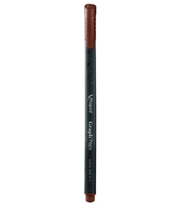 ROTUL.MAPED GRAPH PEPS WOODY BROWN