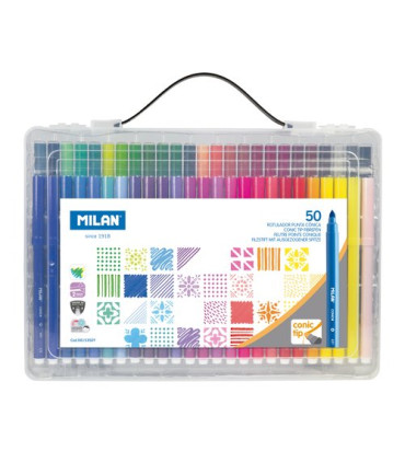ROTULADOR MILAN ABC GIRLS MALETIN DE 50