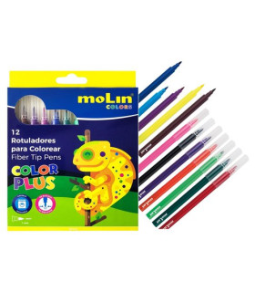 ROTUL.MOLIN COLOR P. ESTUCHE 12