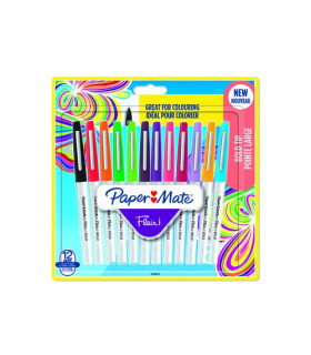 ROTUL.PAPER MATE BOLD POP SURT.B/12