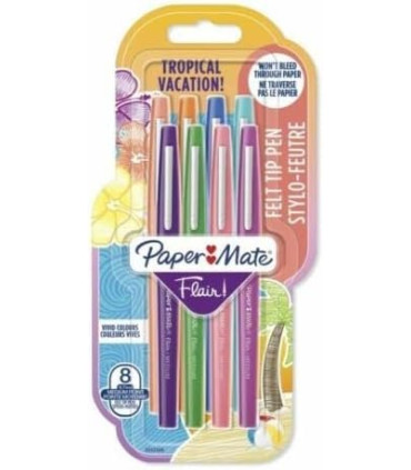 ROTUL.PAPER MATE TROP.VACAC. SURT.B/8