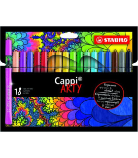 ROTUL.STABILO CAPPI 168 ARTY LINE e.18