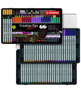 ROTUL.STABILO CREATIVE TIPS ARTY C/50
