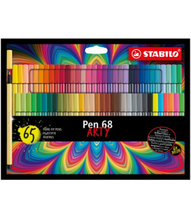 ROTUL.STABILO PEN 68 ARTY EST.CARTON 65