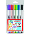 ROTUL.STABILO PEN 68  BRUSH BL.10