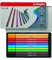 ROTULADOR STABILO PEN  68  CJ.METAL D/10