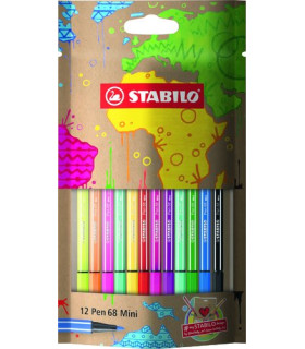 ROTUL.STABILO PEN 68 DESIGN E/12