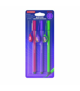 ROTUL.STABILO PEN 68 K-POP HUNTRIX BL.3