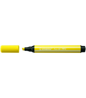 ROTUL.STABILO PEN 68 MAX AMARILLO LIMON