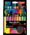 ROTUL.STABILO PEN 68 MAX ARTY LINE C/18