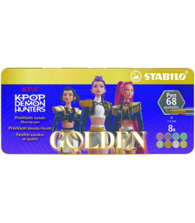 ROTUL.STABILO PEN 68 MET. K-POP EST.8