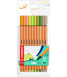 ROTUL.STABILO POINT 88 ESTUCHE 10