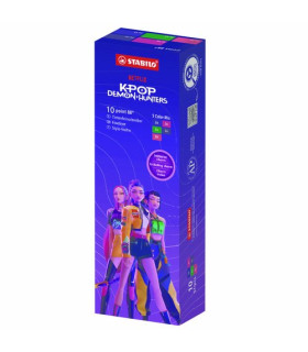 ROTUL.STABILO POINT 88 K-POP ESTUCHE 10
