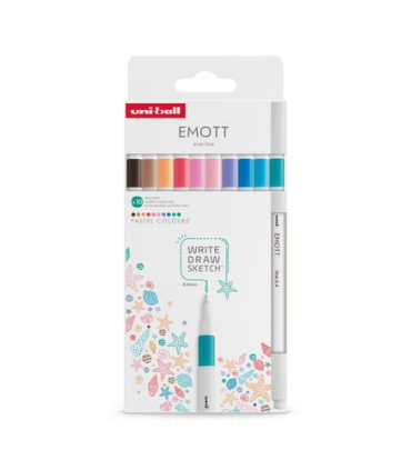 ROTUL. UNI EMOTT FL PEM-SY COL.PASTEL E/