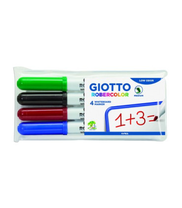 ROTULADOR GIOTTO ROBERCOLOR PIZARRA B/4