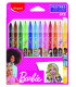 ROTUL.MAPED BARBIE ESTUCHE 12